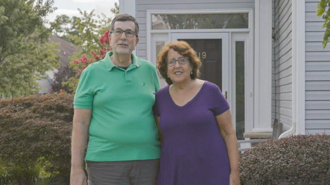 Portrait of Carl and Arlene