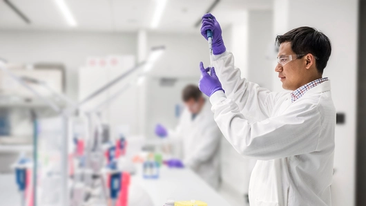 Scientist in a lab